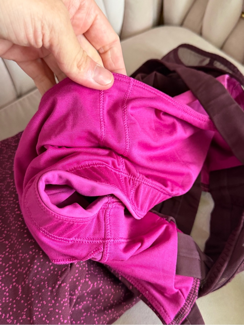Lululemon Ready, Set, Sweat Tank
Star Pixel Raspberry Bordeaux Drama / Raspberry - Picture 13 of 16
